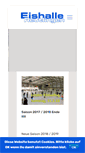 Mobile Screenshot of eishalle-reutlingen.de